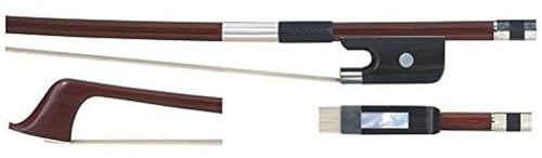 GEWA Bassbogen, Kontrabassbogen Massaranduba 3/4, französisches Modell, kantige Stange