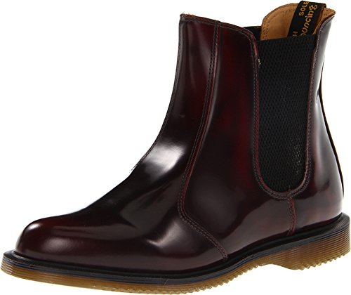 Dr. Martens Damen Flora 14650601 Chelsea Boots, Rot (Cherry Red), 36 EU