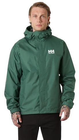 Helly Hansen Men's Seven J Jacket, Green, XL