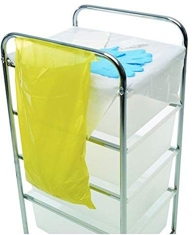 Small Yellow Clinical Waste Sacks – 50 Pack - Suitable for Healthcare, Dental, Tattoo & Veterinary Use