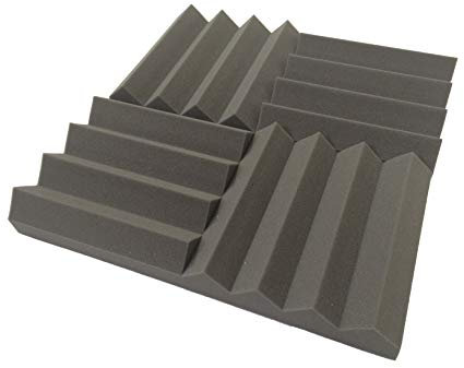 Lote de 24 planchas de espuma acústica (305 mm, 0.95 NRC), de Advanced Acoustics