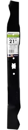 Maxpower 331528B Mulching Blade for some 21 Inch Cut MTD/Cub Cadet/Troy-Bilt Replaces 742-0741, 942-0741, CMXGZAM100067