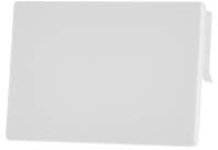 Endstück für Kabelkanal 60x90mm reinweiß 1 Stück