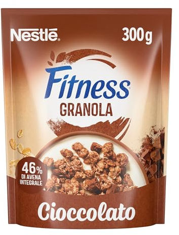 FITNESS Granola Cioccolato con Avena e Cereali Integrali 300g