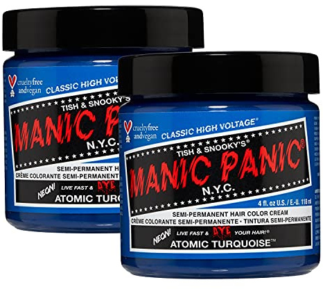 Manic Panic Classic High Voltage Atomic Turquoise 118mlx2