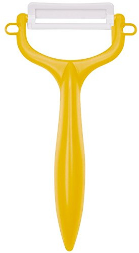 KYOCERA Fruit & Vegetable No-Rust, Ultra-Sharp Ceramic Y-Peeler