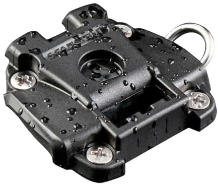 ROKK Mini Screw Down Base System, Black/Red/White, One Size