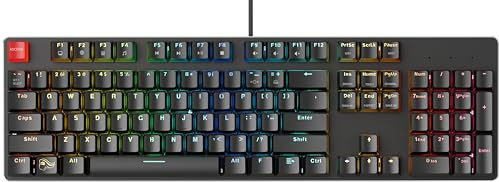 GLORIOUS Gaming GMMK Full Size (100%) - tastiera da gaming meccanica, Gateron Brown Switches (tattili), tasti a doppia iniezione, RGB, hot swap e personalizzabile - Layout QWERTY americano - Nero