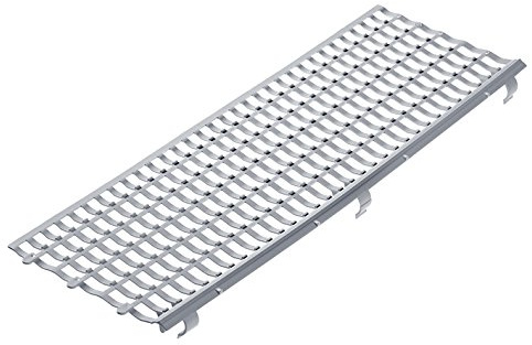 DACHRINNENSCHUTZ/LAUBFANGSTREIFENPRO 1 Meter Elemente | Farbe: grau