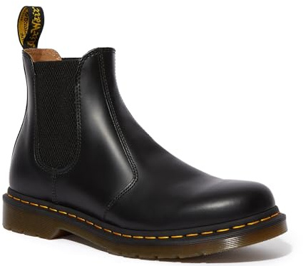 Dr. Martens Chelsea Boot Stivali, Uomo, Black Smooth, 41 EU