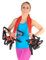 Dittmann 10er Paket Body-Tube Widerstand Training Functional Fitness Reha rot
