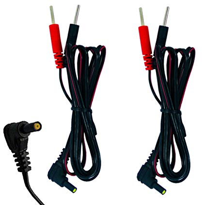 Tens Elektroden Anschlussleitung mit Weibliche Verbindung 2 Stück