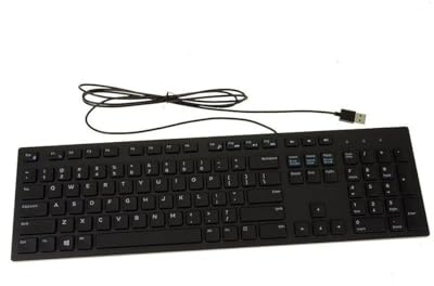 Dell Wired Keyboard - Black KB216 (580-ADMT)