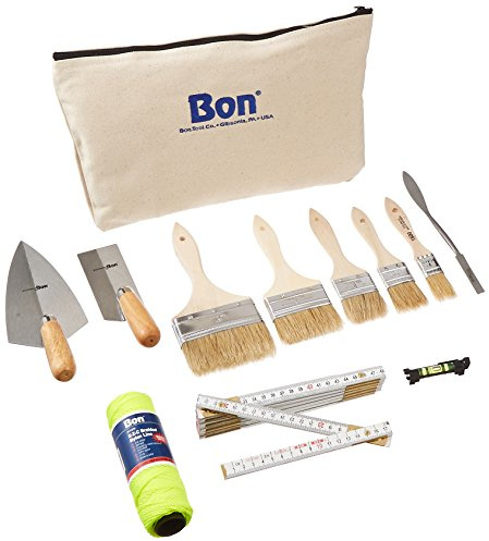 Bon Archaeologist’s Starter Tool Kit – Complete Excavation and Digging Set with Trowels, Brushes, Measuring Tools, and Canvas Carry Bag for Field Archaeology and Artifact Restoration