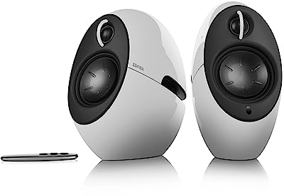 Edifier E25HD Ensemble De Haut-Parleurs Design Avec Bluetooth 5.3 (74 Watts), Audio Hi-Res Sans Fil, LDAC Et Modes Sonores Sélectionnables Via L'Application Edifier ConneX
