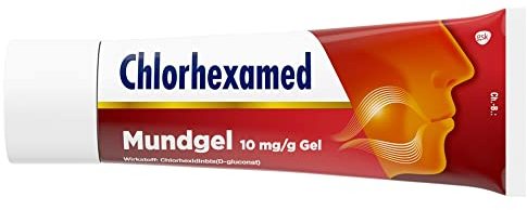 Chlorhexamed Mundgel 10mg/g Gel, 50 g, mit Chlorhexidin, Gel bei bakteriell bedingter Zahnfleischentzündung und für Pflege und Reinigung und Mundhygiene, Ideal gegen zahnfleisch entzündung