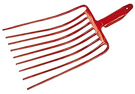 Alyco 198550 - Horca punta piedra y graba 9 dientes 360x240 mm