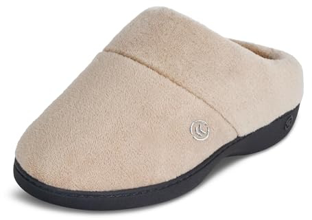 Isotoner dam Classic Hoodback W Memory FoamSlip on toffel