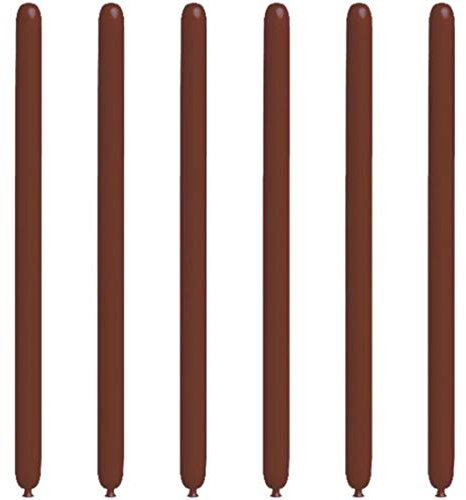 260 Q Qualatex Mode Couleurs Ballons à Modeler (Chocolat Marron, Paquet de 100)