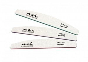 NSI Dura Grit Nail Files 3 Files 100 150 & 180 Grit