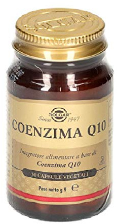 Solgar Coenzima Q10 Integratore 30 Capsule