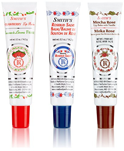 Smith's Rosebud Salve Medley of Lip Balm Tubes