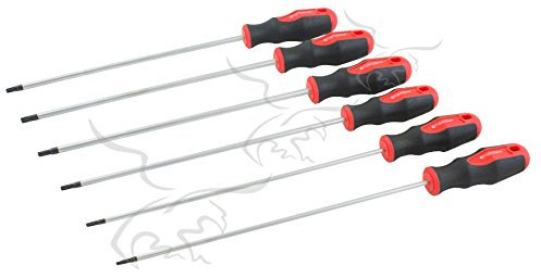 6 DESTORNILLADORES TORX EXTRALARGOS IMANTADOS