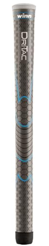 WINN DRI-TAC STANDARD Golf Grip - Non-Slip & Cushioned Comfort - Moisture-Wicking & Shock Absorption - AVS Technology - Hand Alignment & Lighter Grip Pressure - High-Performance Polymer Material - Tacky in All Weather