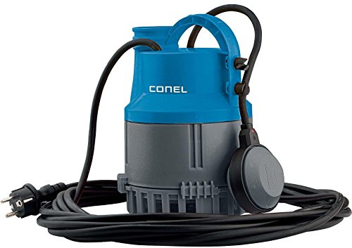 Tauchpumpe FLOW 12 mit Flachabsaugung Schw.schalter und 10m Kabel