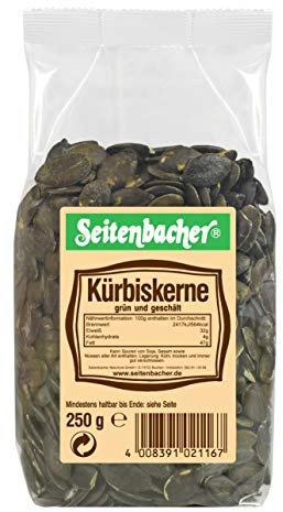 Lot de 6 sachets de graines de citrouille latérales, lot de 6 (250 g)