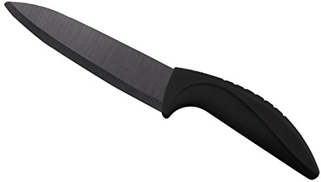 LACOR - 39318 - Cuchillo De Cocina Kaifu Cerámica 18 cm - Negro