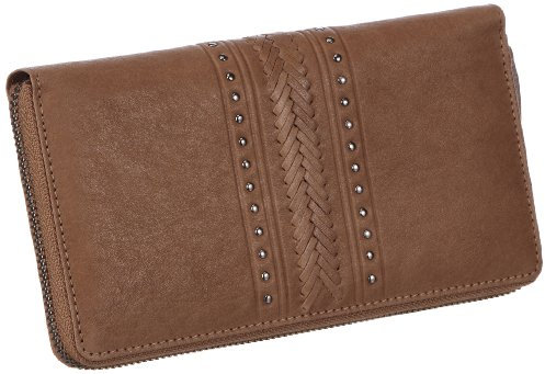 Bodenschatz Rimini 4-023 RI 06, Damen Geldbörsen, Braun (Cognac), 20x11x2 cm (B x H x T)