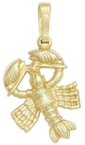 Jobo Anhänger Sternzeichen Krebs 333 Gold Gelbgold Sternzeichenanhänger