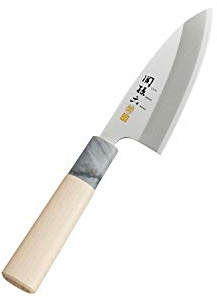 KAI AK5060 Deba Knife Seki Magoroku Ginju, Stainless Steel, 4.1 inches (105 mm), Made in Japan, Easy to Clean