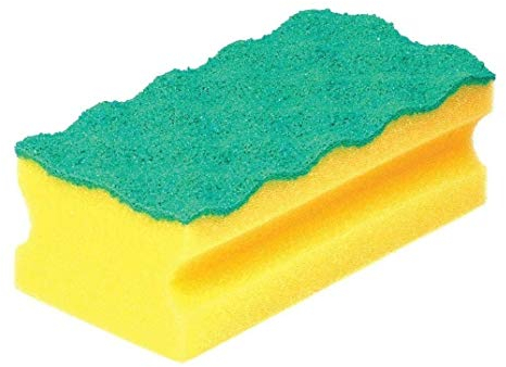 Vileda Puractive Scourer Pack of 10 Yellow 123113