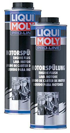 2x LIQUI MOLY 2425 Pro-Line Motorspülung Motor Reiniger Öl Zusatz 1L