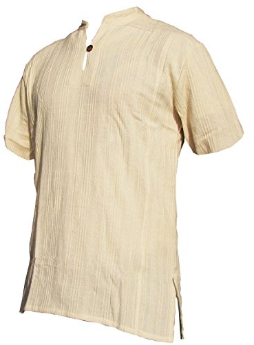 PANASIAM Shirt Ben, beige, XL, Shortsleeve