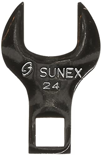 SUNEX Tools 97324A 1/2-Inch Drive 24-mm Jumbo Crowfoot Wrench