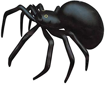 Spinne 91cm Blow-up Aufblasbar Tiere für Party Dekoration Requisite oder Pool Zubehör
