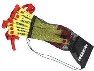 Kwik Goal Agility Ladder Yellow|Red, 20-Feet L x 20-Feet W