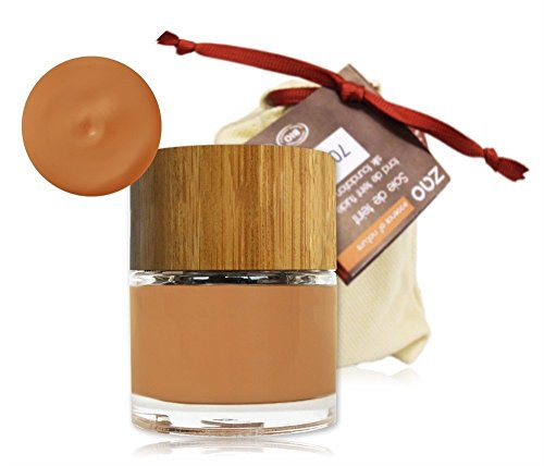 ZAO Liquid Silk 702 apricot beige-orange Flüssig-Makeup Grundierung Foundation mit Bambus