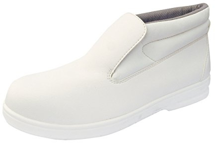 Portwest Chaussure Montante S2 Steelite, Couleur: Blanc, Taille: 43, FW83WHR43