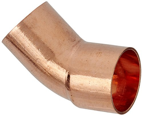 Cornat soudage/Coudé 45 ° cuivre, 1 manchon a, b 22 mm, 10/1, t564022