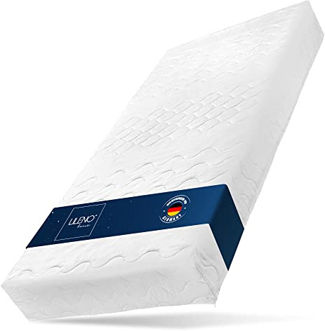 LILENO HOME Matratzenbezug 100x200 cm Reißverschluss - waschbarer Matratzenschoner aus Microfaser ideal für Allergiker - extra weicher Schonbezug für Matratzen (rundum) Höhe 12-14 cm