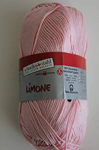 Limone Schoeller + Stahl 100 % Baumwolle 50 g Farbe 108-rosa