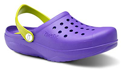 FELIZ CAMINAR - Zueco Sanitario Kinetic Lavanda/Pistacho, 36