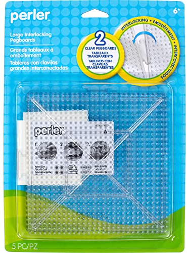 Perler Replacement Pegboards Beads (2-Piece, Large)