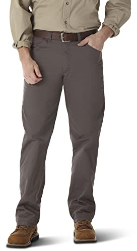Wrangler Riggs Workwear Mens Technician Pants, Charcoal, 34W x 36L US