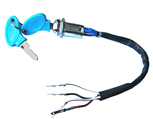 GOOFIT 4 Fili 2 Tempi Interruttore Chiave Accensione Sostituzione Per Moto Quad Bike Scooter ATV
