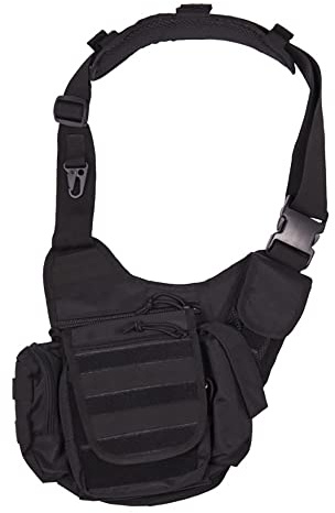 Mil-Tec Unisex Sling Tasche, Schwarz
